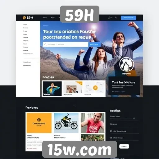 Avaliação do design de interface do site 59H